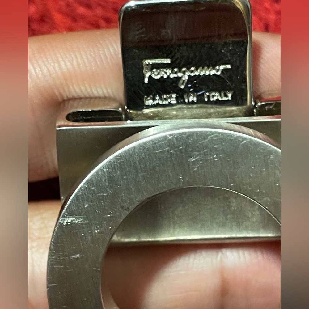 Salvatore Ferragamo Reversible belt.